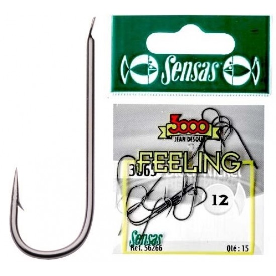  Carlig Sensas Feeling 3065 Nr.20 Black